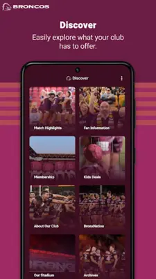 Brisbane Broncos android App screenshot 0